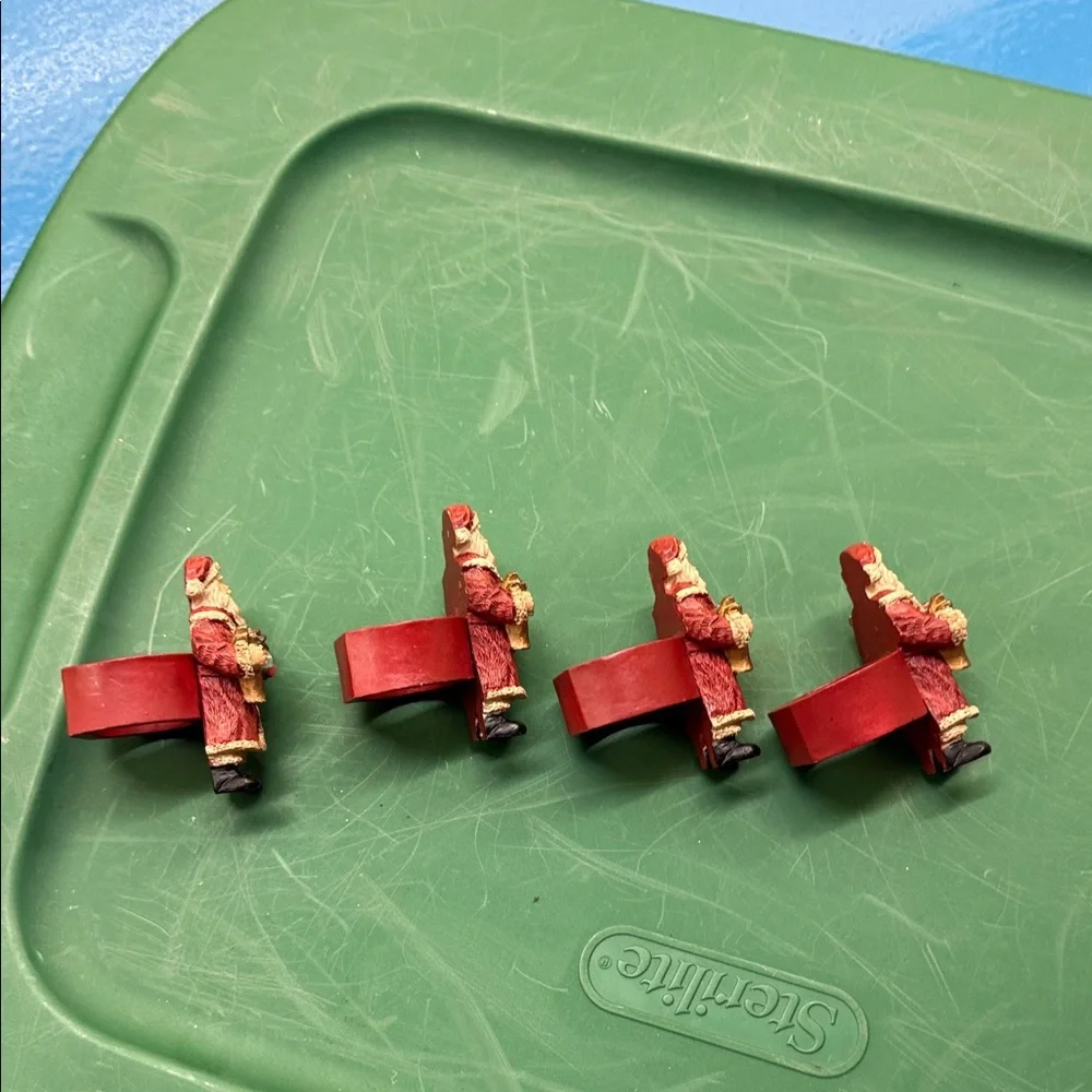 Santa Claus napkin holders